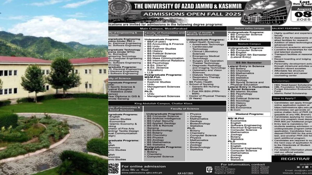 University of Azad Jammu & Kashmir