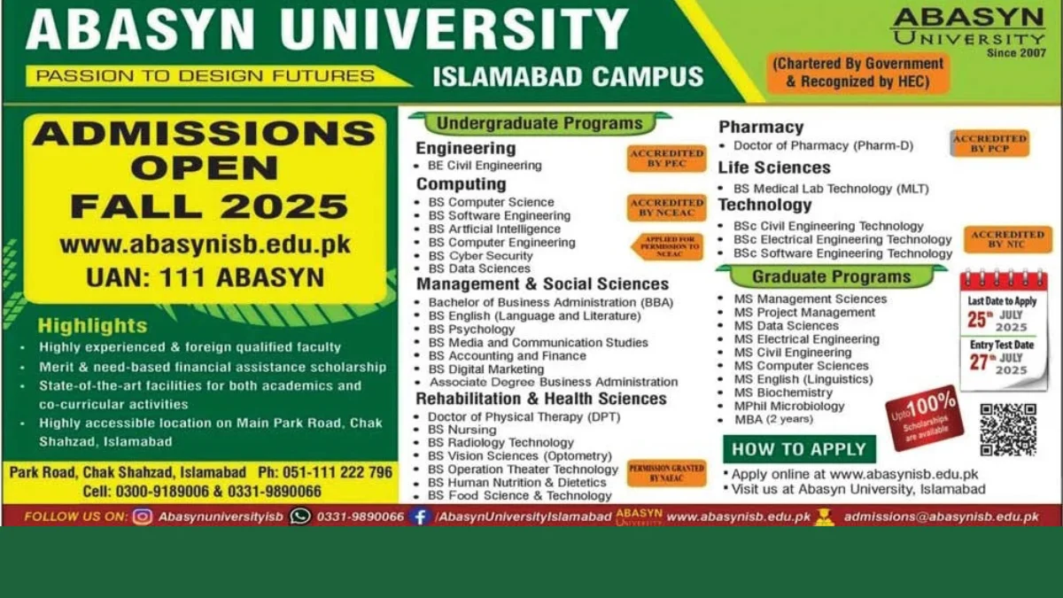 ABASYN UNIVERSITY