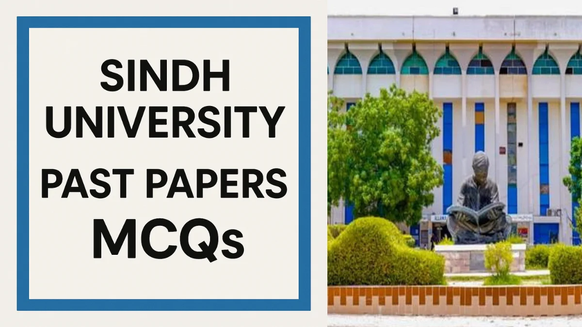 Sindh University Past Papers MCQs